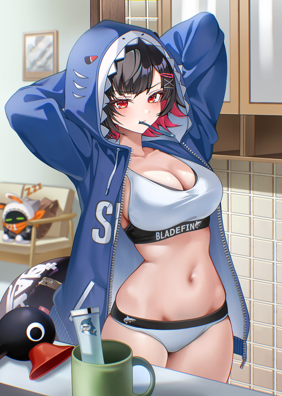 (젠레스) 등교 준비하는 엘렌_1.jpg