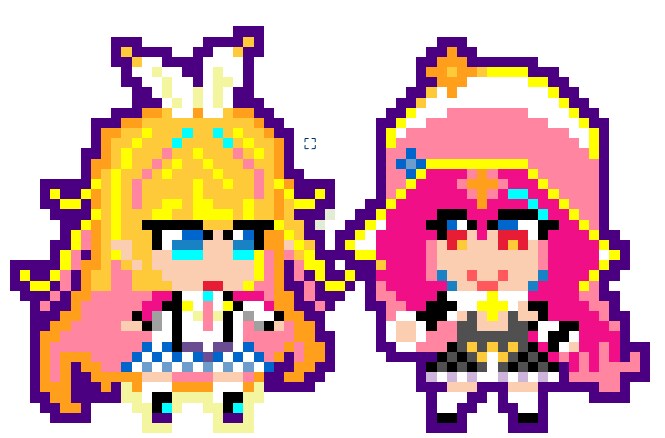 버튜버) 로제타, 리노아 방한기념 도트_1.png