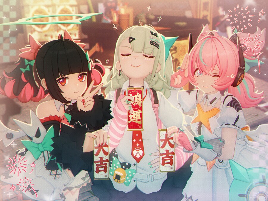 [젠레스 존 제로] 새해 일러스트, 청의 생일 일러스트, 애니메이션 컷신_3.jpg