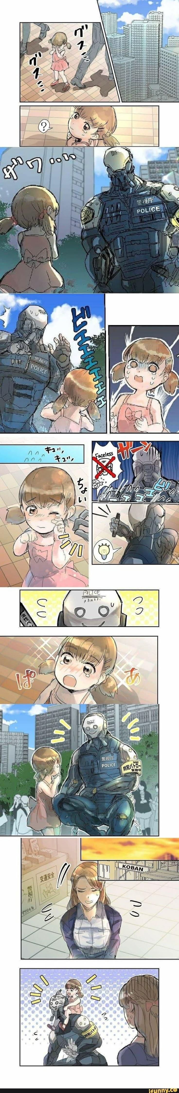 로봇 경찰이 미아를 발견한.manhwa_1.jpg