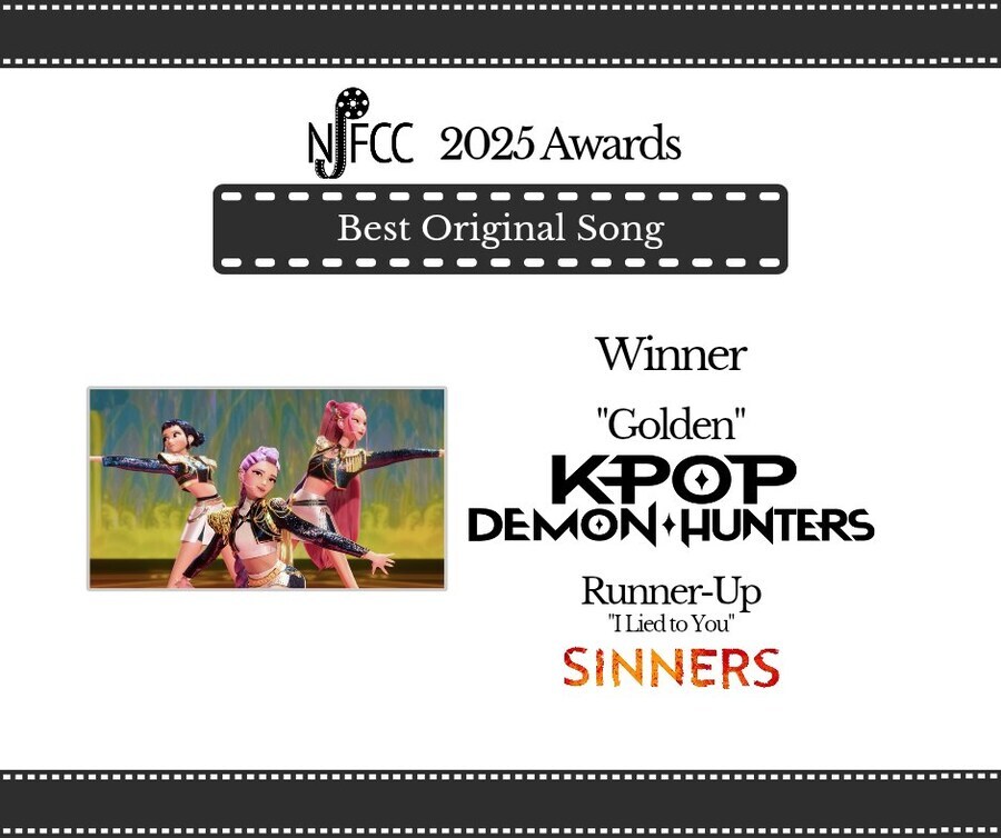 [케데헌] 뉴저지 영화 비평가 협회 애니메이션 작품상 주제가상 수상_2.jpg