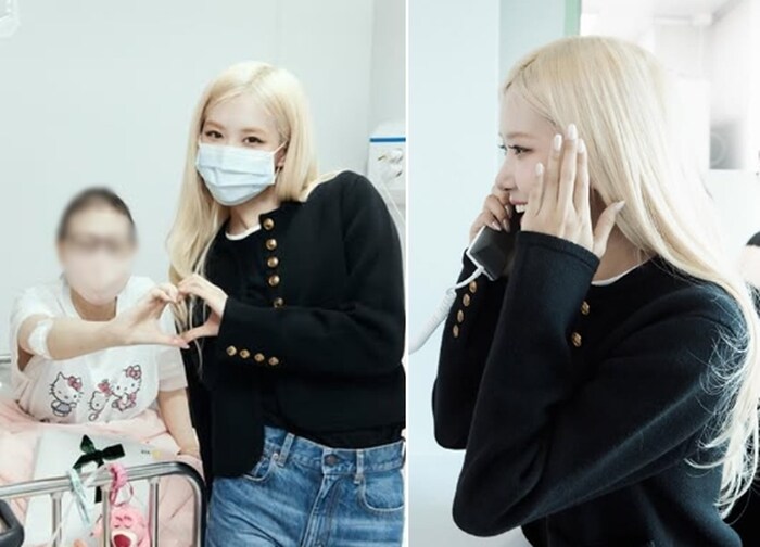 “술자리 대신 병원” 로제, 술잔 대신 손하트로 전파한 선한 영향력_1.jpg