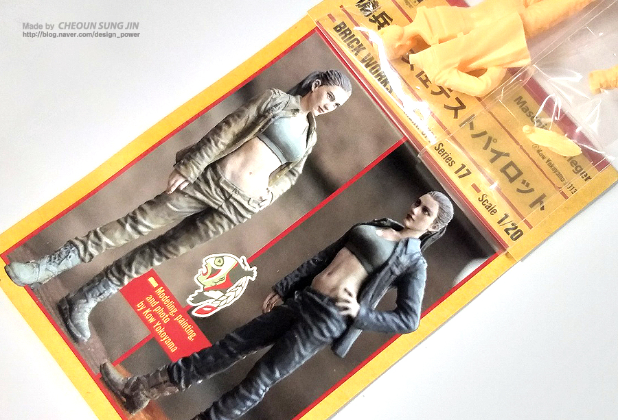 레진 피규어 Mercenary Army Female Test Pilot_1.jpg