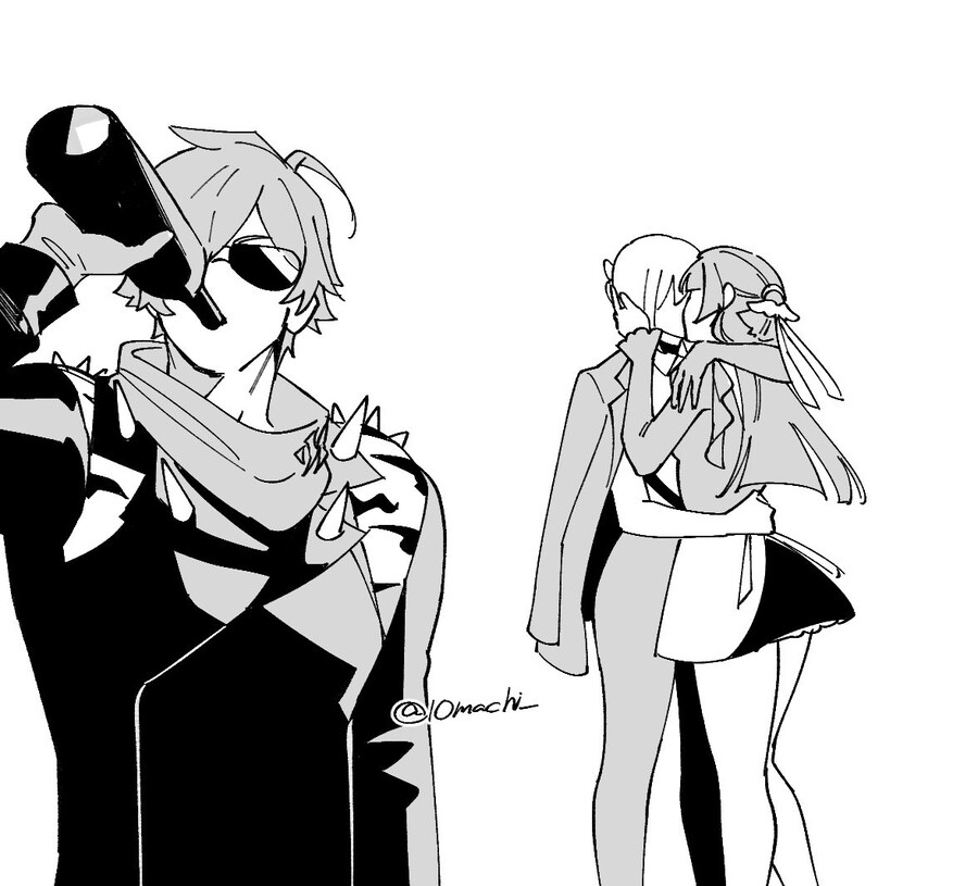 젠레스, ZZZ) 커플들 사이에 끼인 라이터_6.jpg