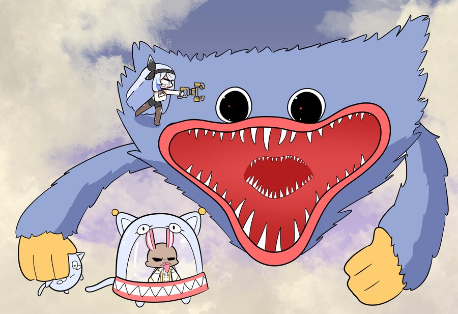 미루 이모가 허기워기 레이드 뛰는 짤!_1.png