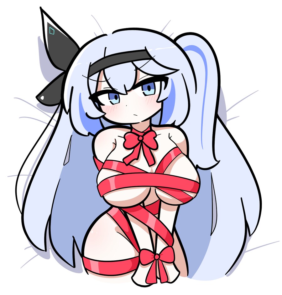 미루 이모가 리본으로 묶인 짤!_1.png