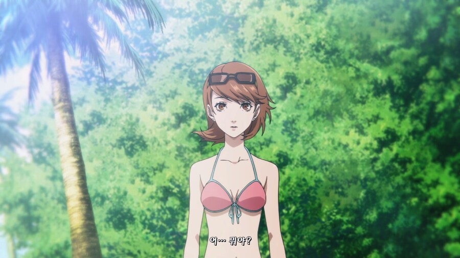 페르소나3)여자들의 수영복을 본 남자들 반응_1.jpg