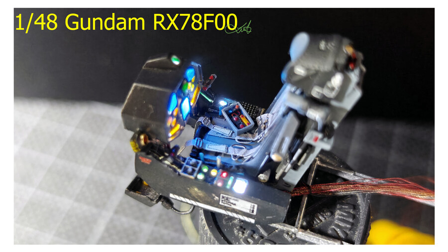 건담 시스템 해킹(1/48 Gundam RX-78F00 Bust Model)_6.jpg