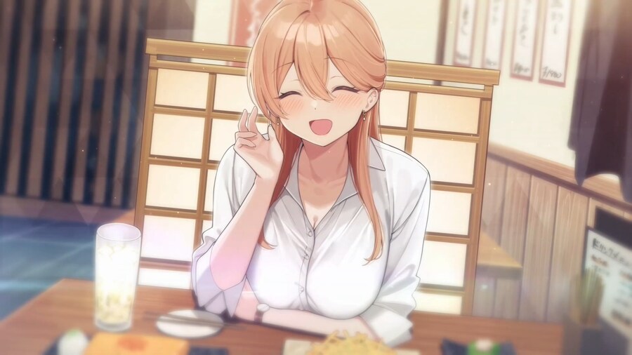 집에서 어리광부리는 사회인 그녀의 연애사정 체험판 배포, 스크린샷_2.jpg