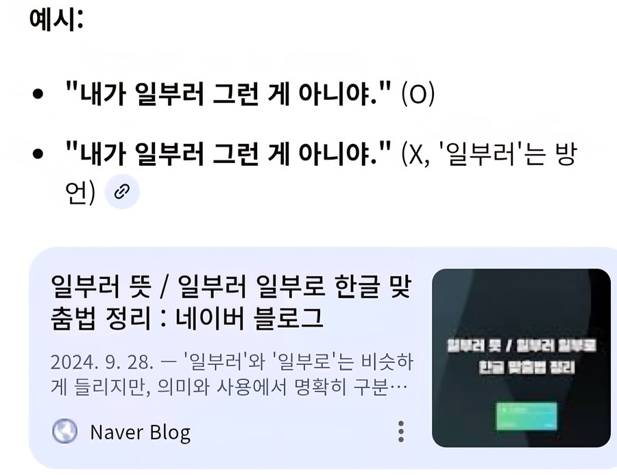 맞춤법)구글 AI 개요 진짜 ㅂㅅ이네_2.jpg