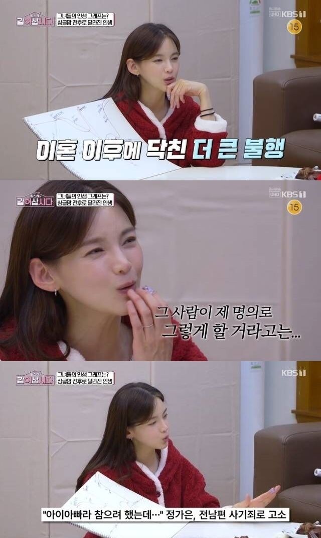 정가은, 132억 편취 전남편 고소 "내 명의로 사기"_1.jpg