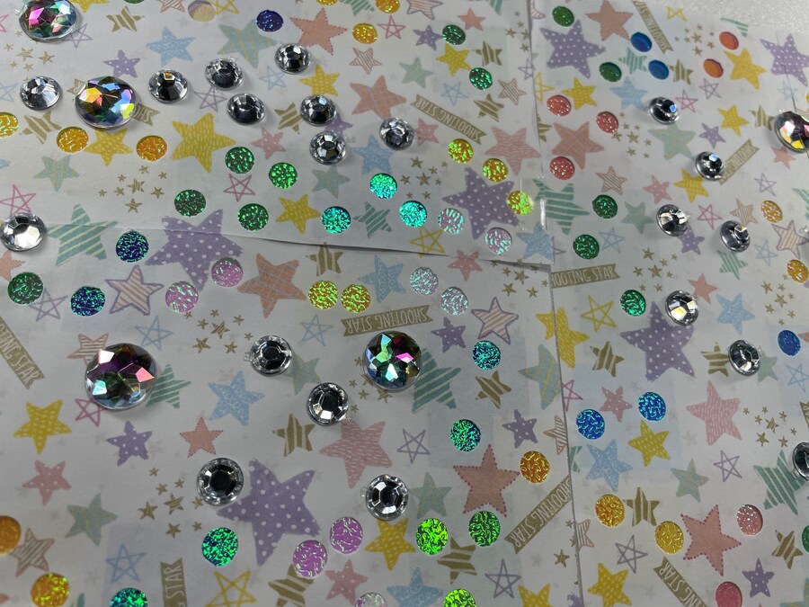 반짝이 효과 피규어 배경지 제작법._2.jpg