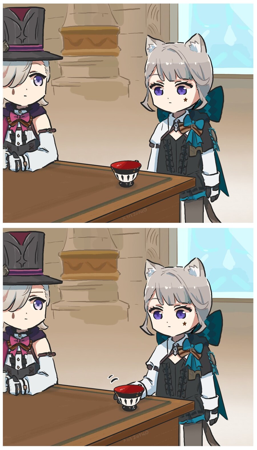 원신)하찮은 야란작가의 뭔가 잘못배운 둘 만화_1.jpg