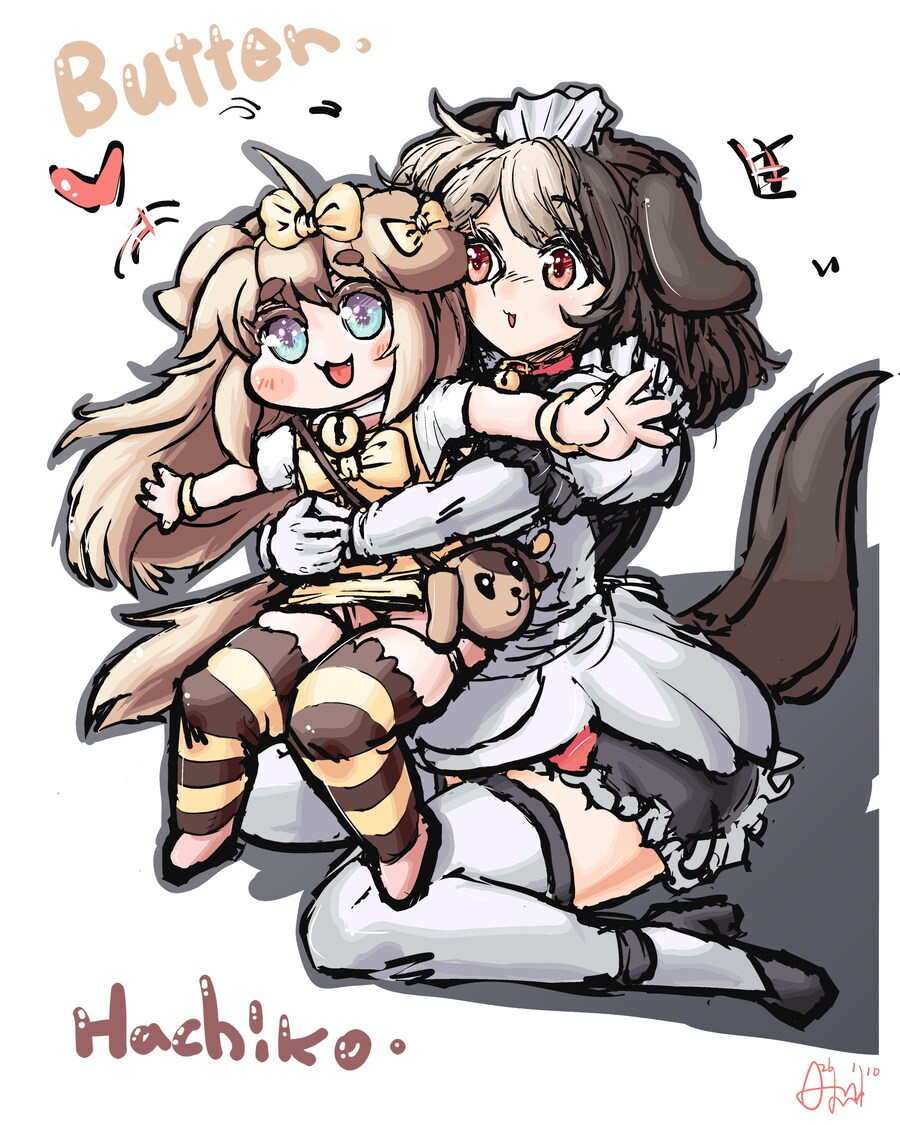 라오, 트릭컬) 버터와 하치코!_1.png