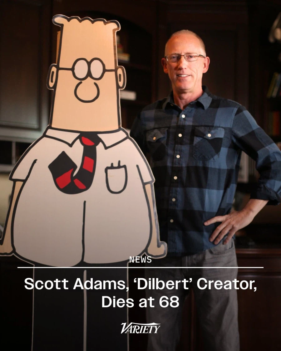 만화 '딜버트'의 작가 스콧 애덤스 타계, 향년 68세_1.webp
