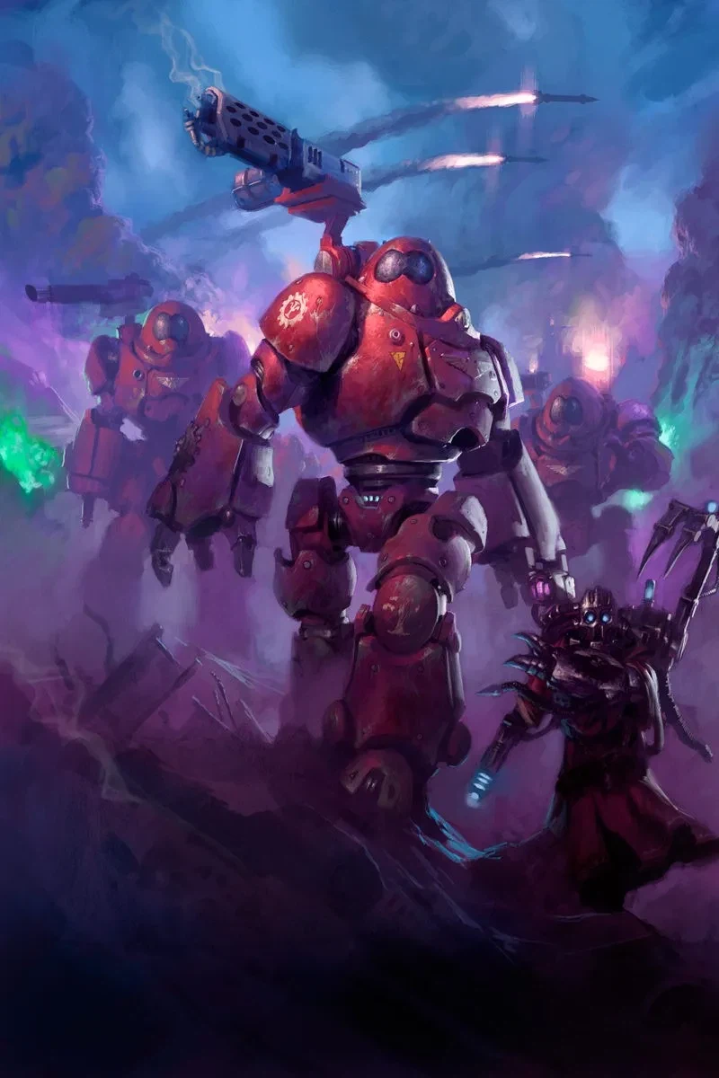 장난감) 조이토이 워해머40k 카스텔란 로봇 왔다_6.webp