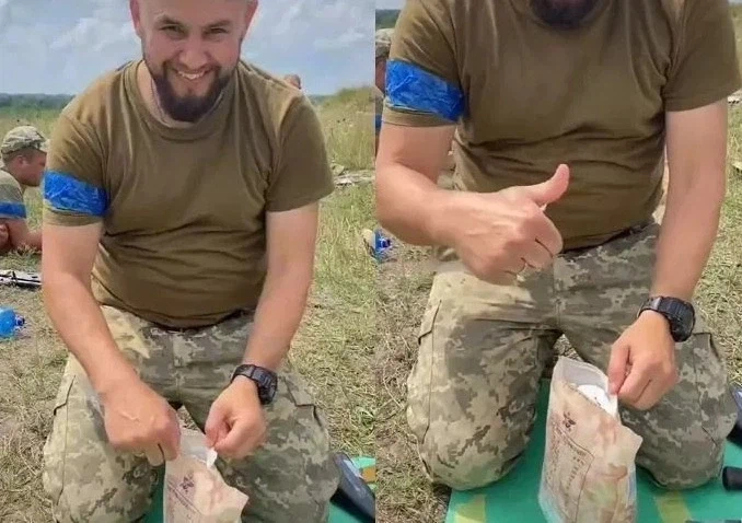 우크라이나 군인이 따봉 날린 전투식량_1.webp