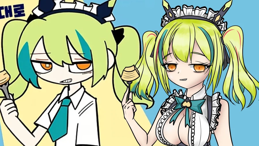 공식에서 보여준 거유 아렌 그려옴_3.webp