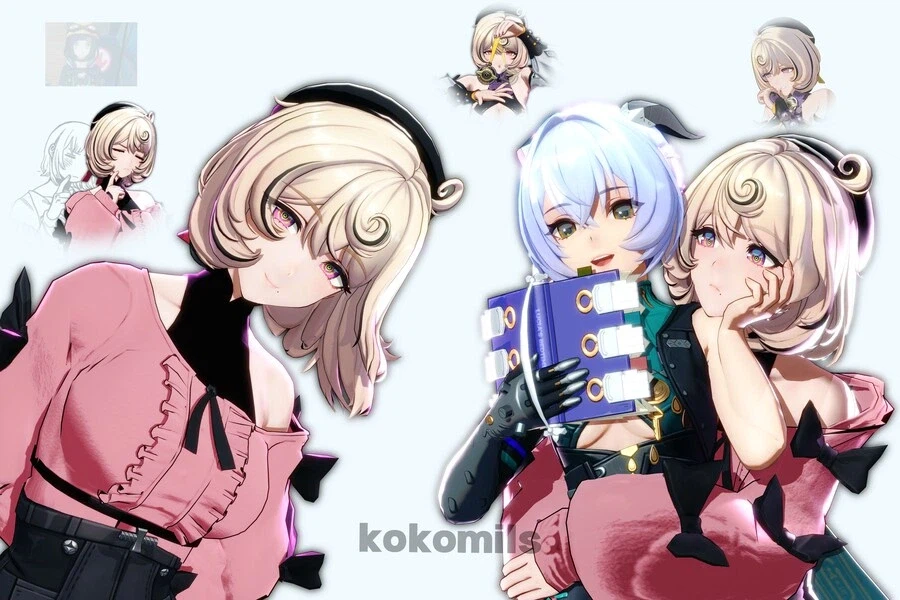 [젠레스] 이드하리 초기 설정화 옷_3.webp