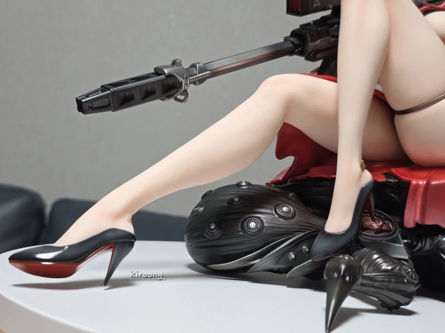 승리의 여신 니케 레드후드 넌센스레드 버전 디럭스판 하비사쿠라 1/4 피규어_6.webp