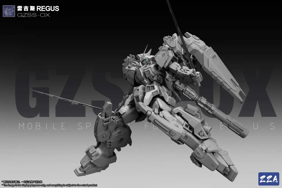 ZZA모형 GZSS-OX 레거스 REGUS 프라모델 (1/100스케일)_5.webp