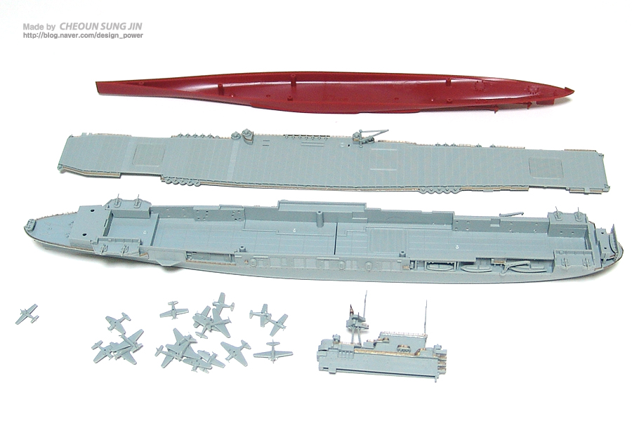 USS CV-6 Enterprise 아카데미 프라모델 제작의뢰 조립_5.jpg