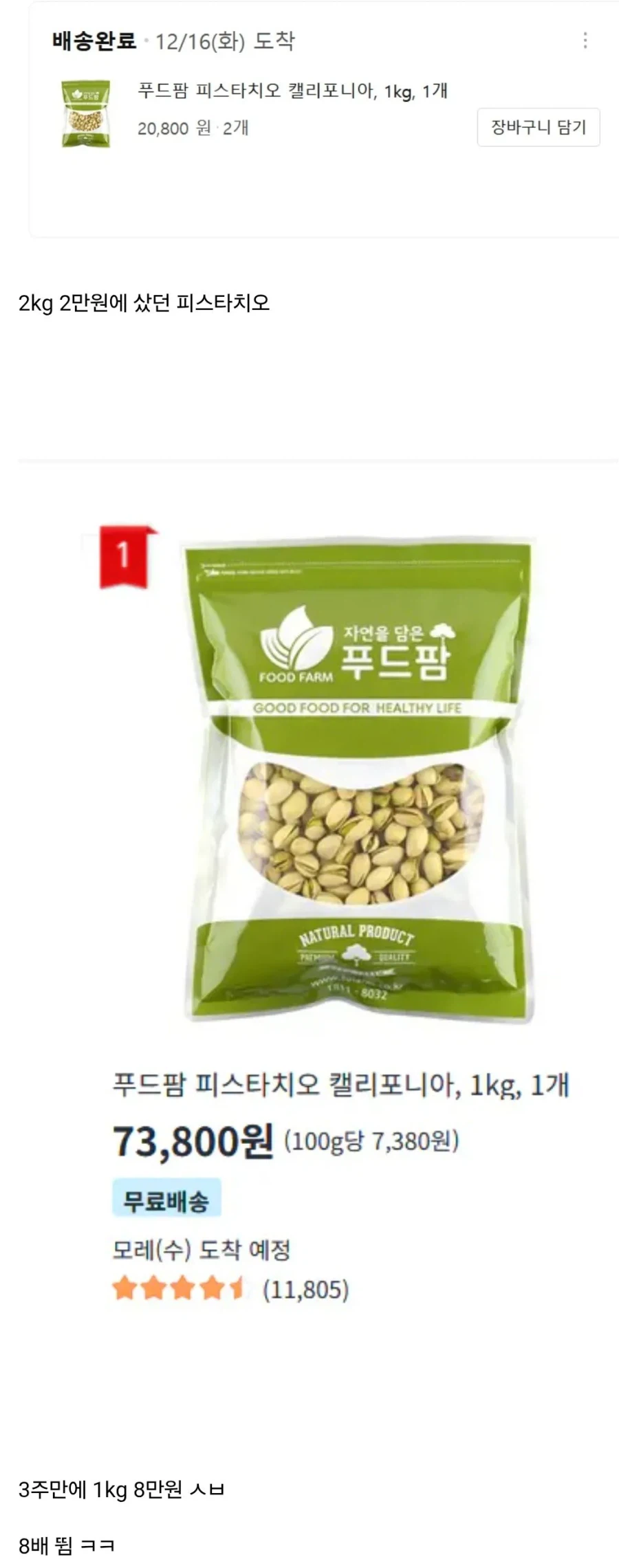 주식이나 ETF보다 높은 단기수익율 3주만에 8배상품