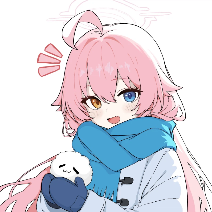 블루아카) 호시노와 눈싸움_1.webp