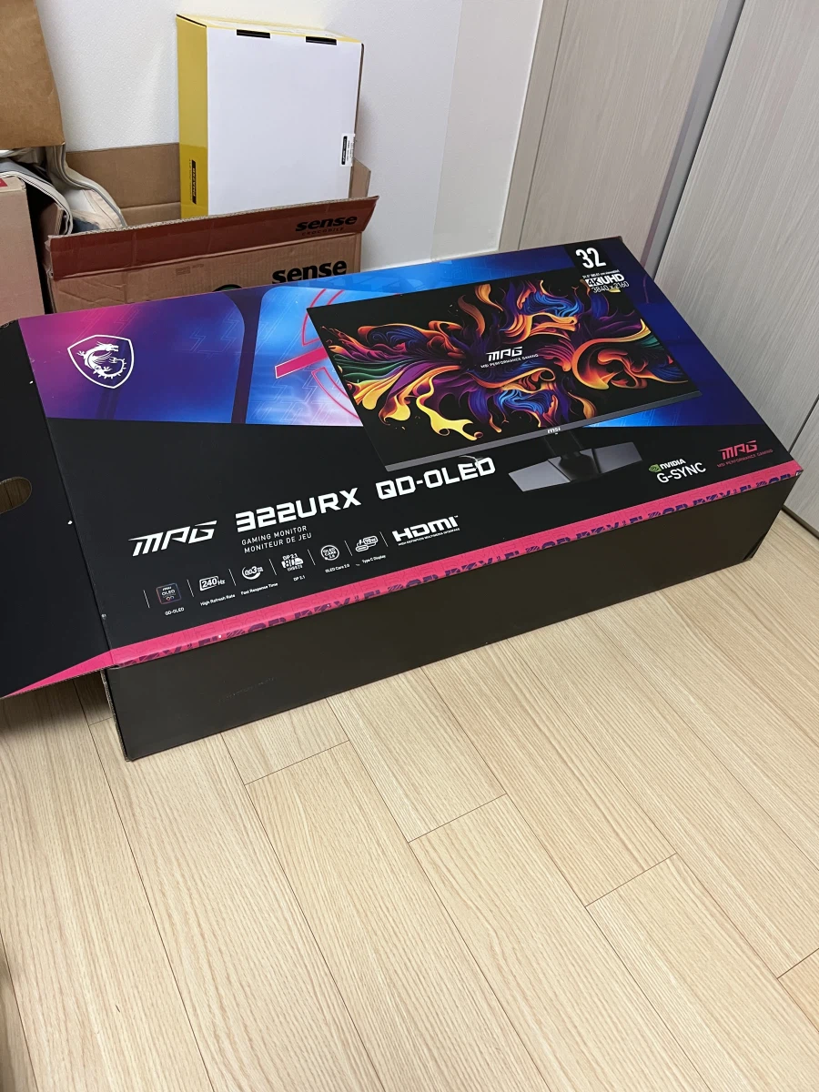 MSI MPG 322URX QD-OLED 구매후기_1.webp