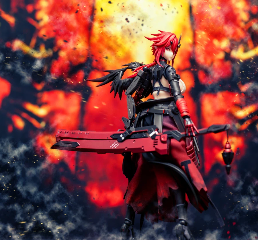 [애니메스터] 1/9 울프 마스치브 포스 [카라스 사무라이]_3.webp