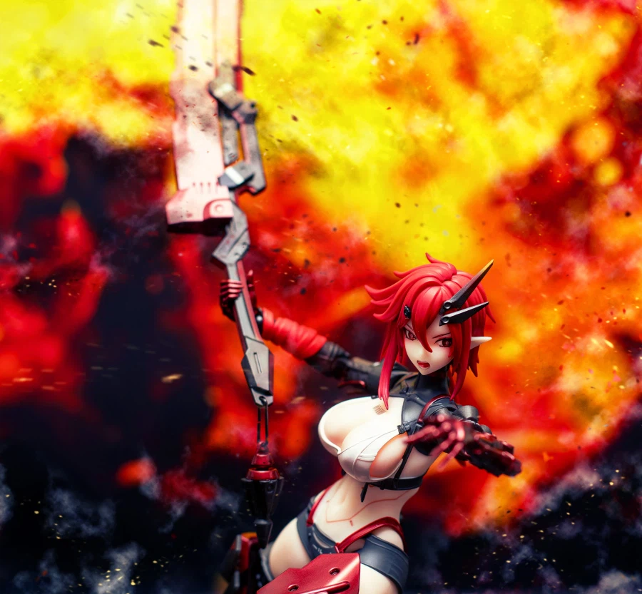 [애니메스터] 1/9 울프 마스치브 포스 [카라스 사무라이]_9.webp