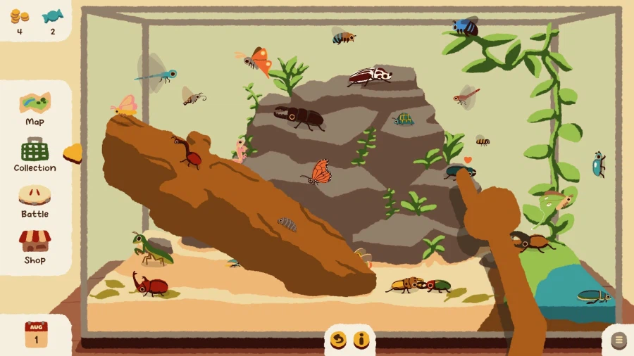 곤충 채집 게임 "카부토 파크" 한국어 추가 업데이트_12.webp