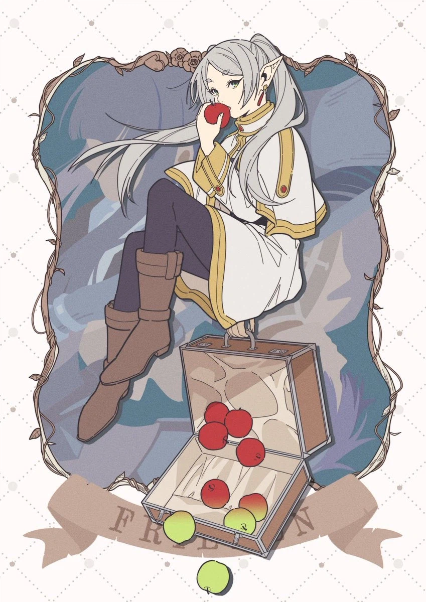 장송의 프리렌) 2기 2화 엔드 카드 일러스트_1.webp