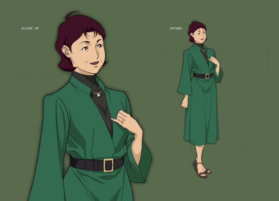 기동전사 건담 섬광의 하사웨이 2부 스틸컷, 설정화_3.webp