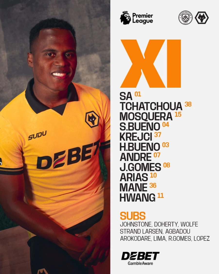 [PL] 맨시티 vs 울버햄튼 출전 명단, 황희찬 선발_2.webp