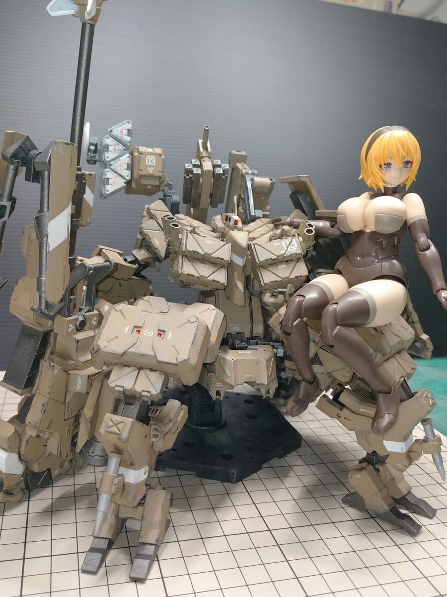 [코토부키야] 프레임 암즈 걸 카구츠치・갑 포징 + 조합 사진_22.jpg