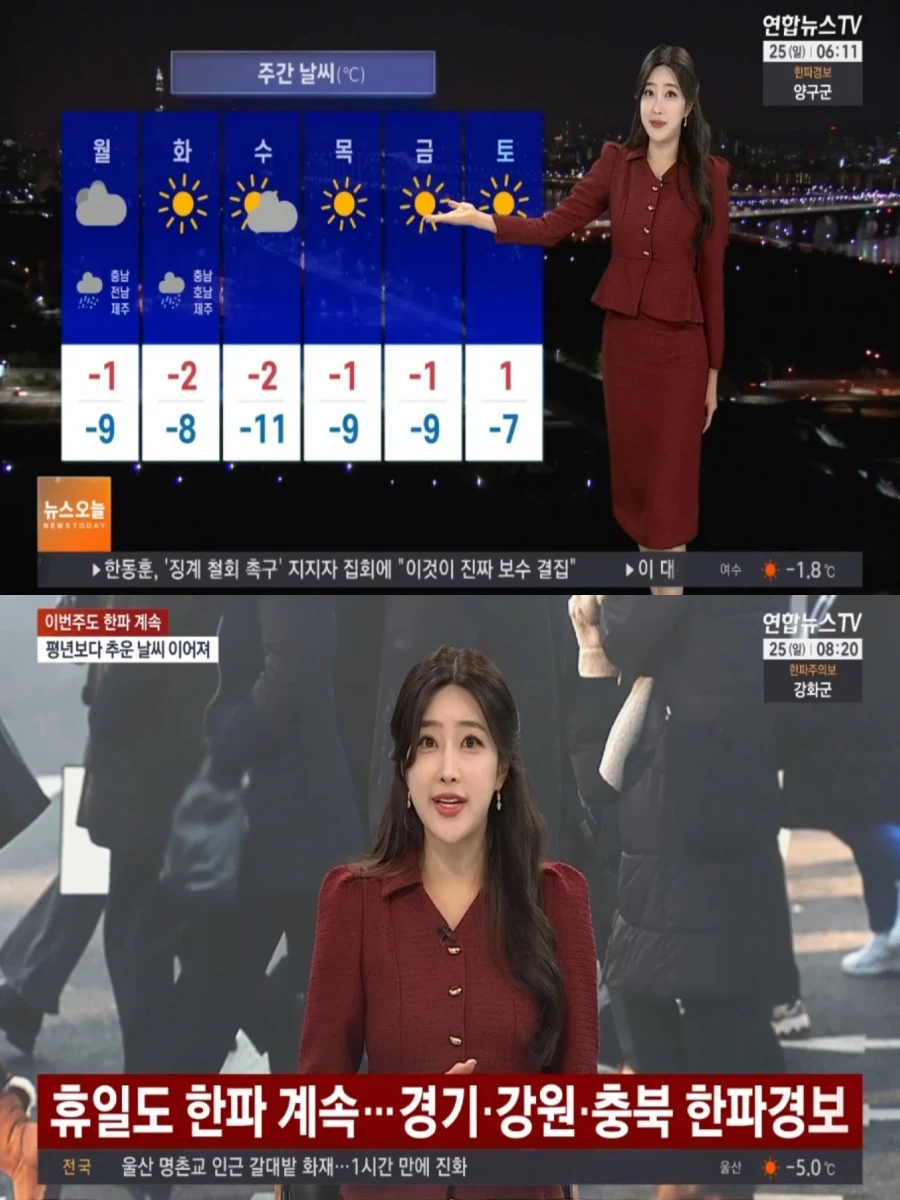 휴일, 한파 특보(평년보다 추운 날씨, 동쪽 대기 건조)_2.webp