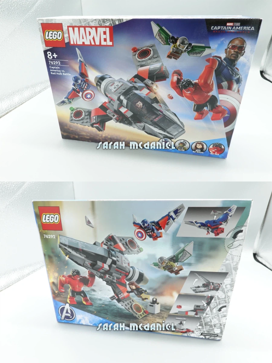 [마블] 76292 캡틴 아메리카 대 레드 헐크의 대결_1.webp