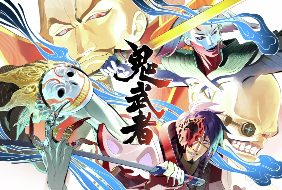 캡콤, 귀무자 시리즈 25주년 맞이 축전 일러스트_1.webp