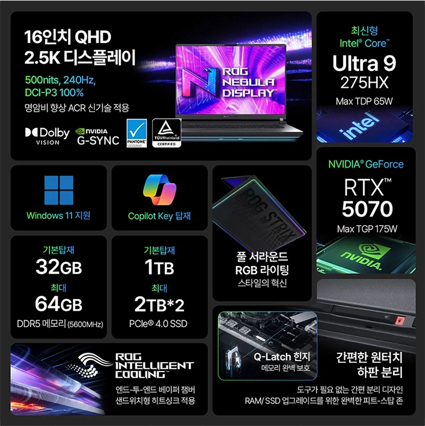 [지마켓] ASUS U9 RTX5070 16인치 고사양 노트북 / 최종 294만_2.webp