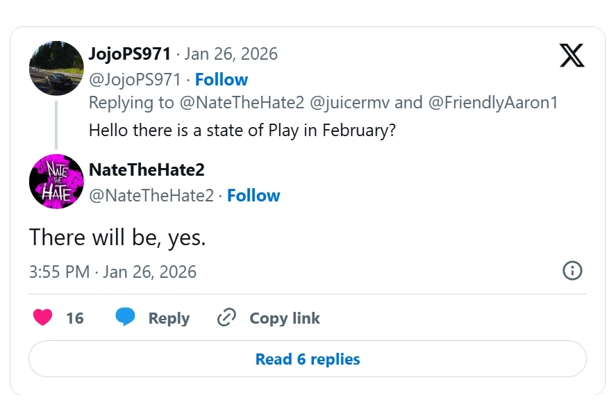 [루머] 스테이트 오브 플레이가 2월에 개최된다는 주장이 제기되다_2.webp