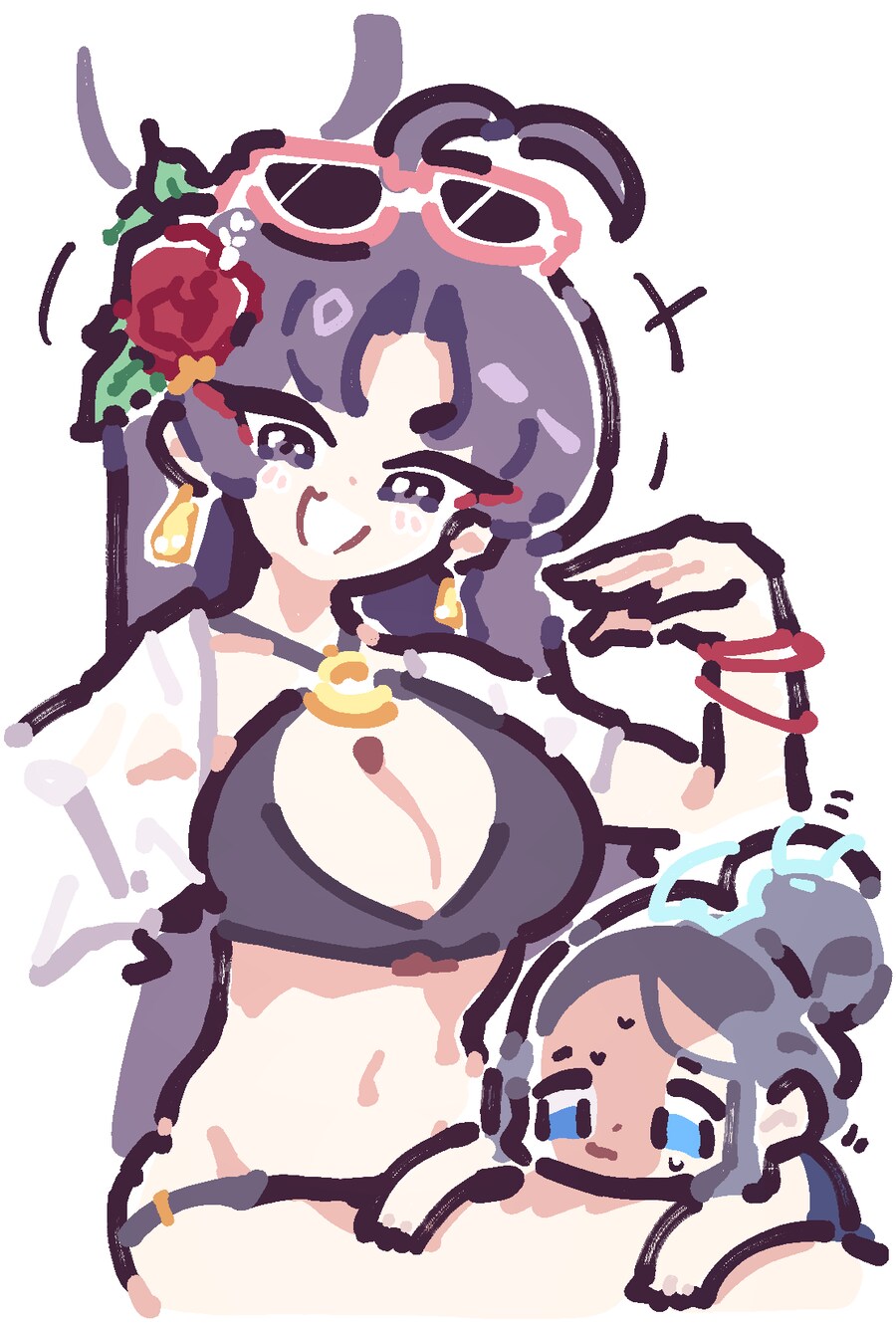 삐삐쀼쀼 - 쬐끄만 아리스와 수영복 백화요란.jpg_2.png