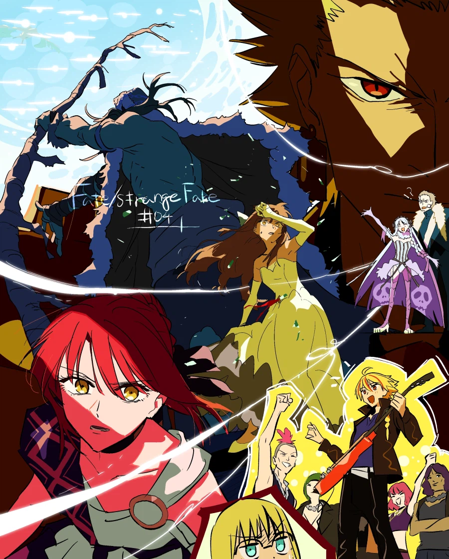 페이트 스트레인지 페이크) 4화 원작 삽화가, 애니메이터 축전_3.webp