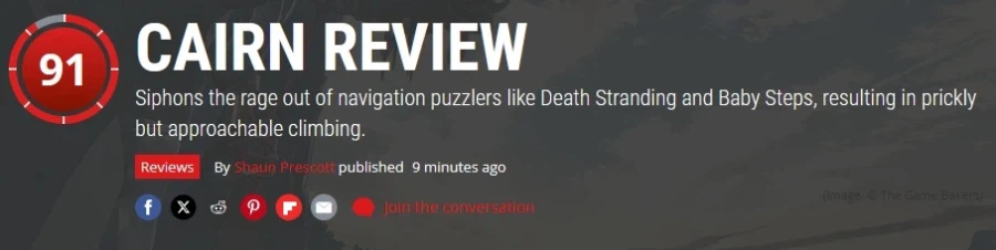 생존 등반 시뮬레이션 "케언" 오픈크리틱 등재_2.webp