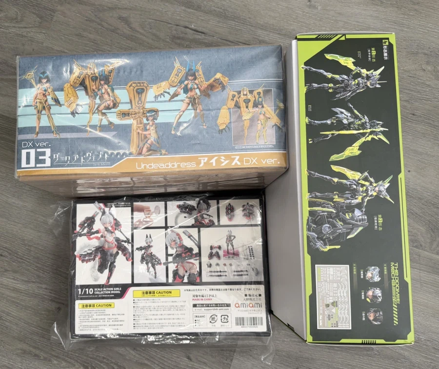 일상) 피그마등이나 꺼내봤네요. 페그오굿즈는 많이 없습니다._2.webp