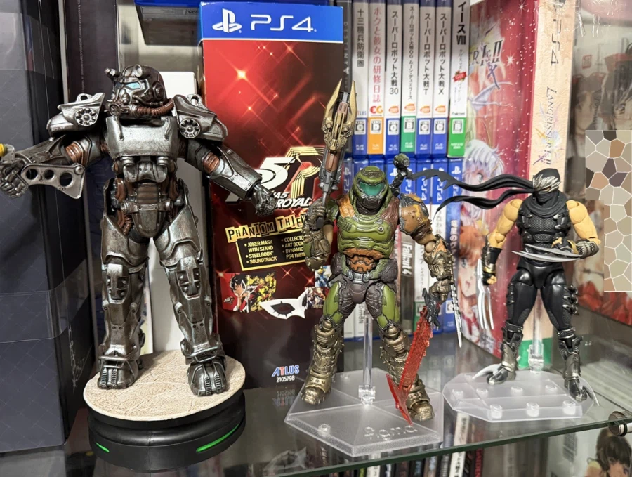 일상) 피그마등이나 꺼내봤네요. 페그오굿즈는 많이 없습니다._10.webp