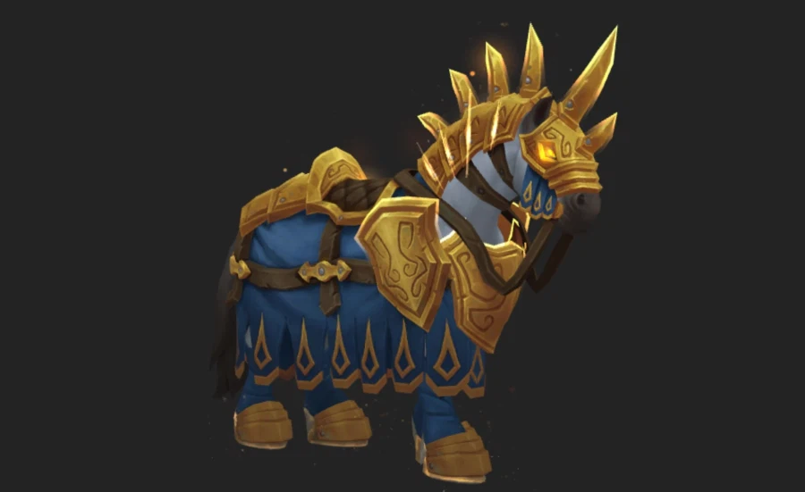 와우 한밤 성기사 인간 및 블엘 천상의 군마 모델링 업데이트_2.webp