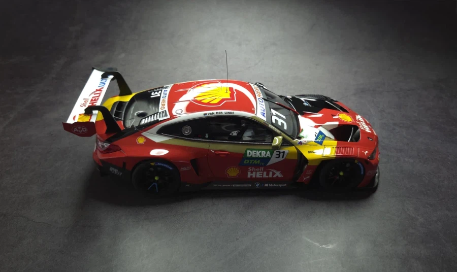 [Nunu] 가장 강력한 BMW 1/24 M4 GT3 2022 챔피언 머신 완성_27.webp