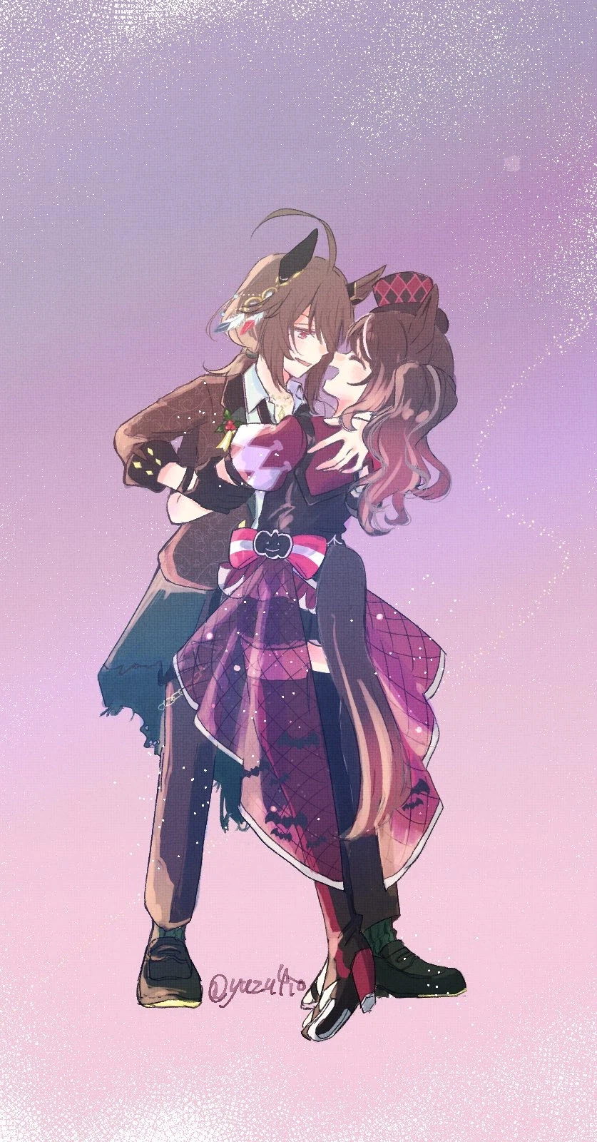 [말딸] 같이 춤추는 나카야마와 조던_1.webp