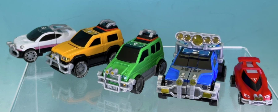 [반다이식완] SMP 격주전대 카렌쟈(카레인저) RV 로보 제품 샘플 전시 이미지_1.webp